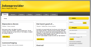 Opensource, php, website ontwikkeling, Alkmaar, omgeving, Startende ondernemer, particulieren, zoekmachine optimalisatie, Css, php, mysql, Joomla!, 1.5 met: MoppenLeverancier.nl / Jokesprovider.com