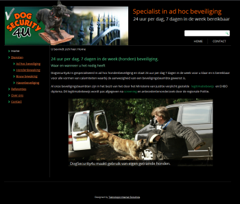 re-design, joomla 2.5, upgrade, migrate, template met: DogSecurity4U.nl