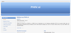 ph0v.nl, zendamateur, radio amateur, bouwprojecten, bakens, Joomla!, cms, open-source, xhtml, css, mysql, webhosting, zoekmachine optimalisatie, Alkmaar, Sint Pancras met: ph0v.nl